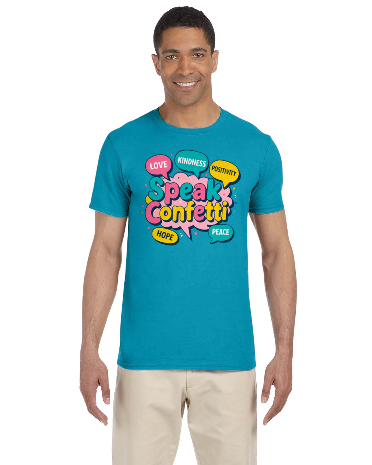 Speak Confetti Challenge Tee