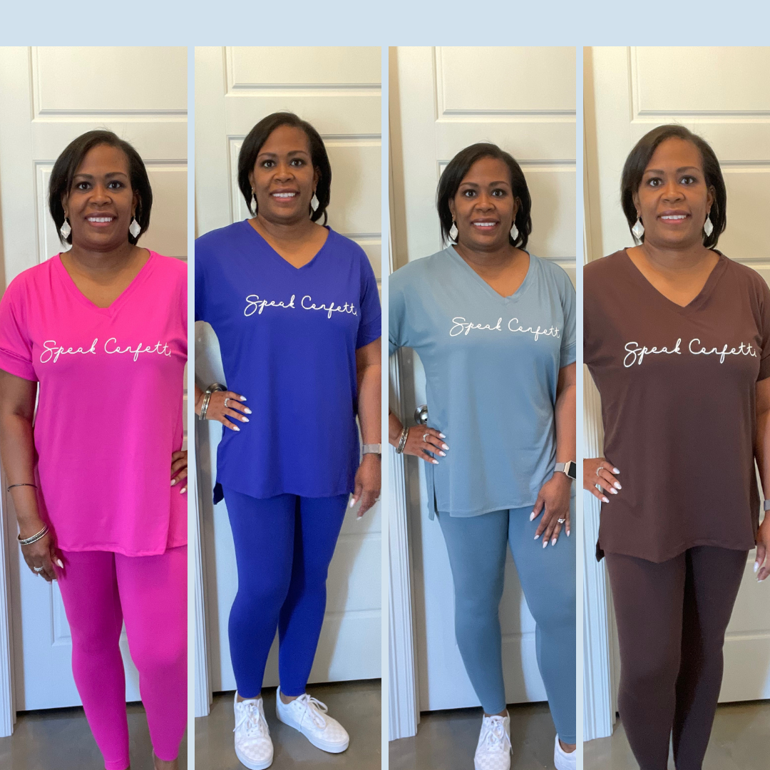 Speak Confetti Legging Set